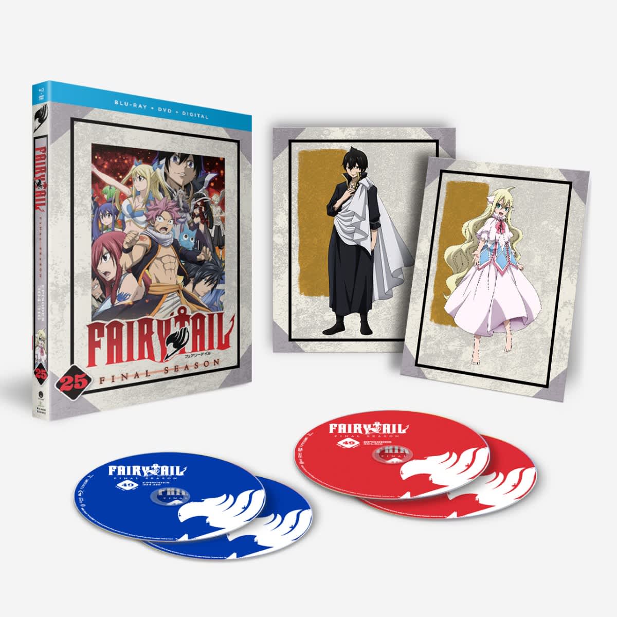 Shop Fairy Tail Final Season Part 25 Dvd Funimation