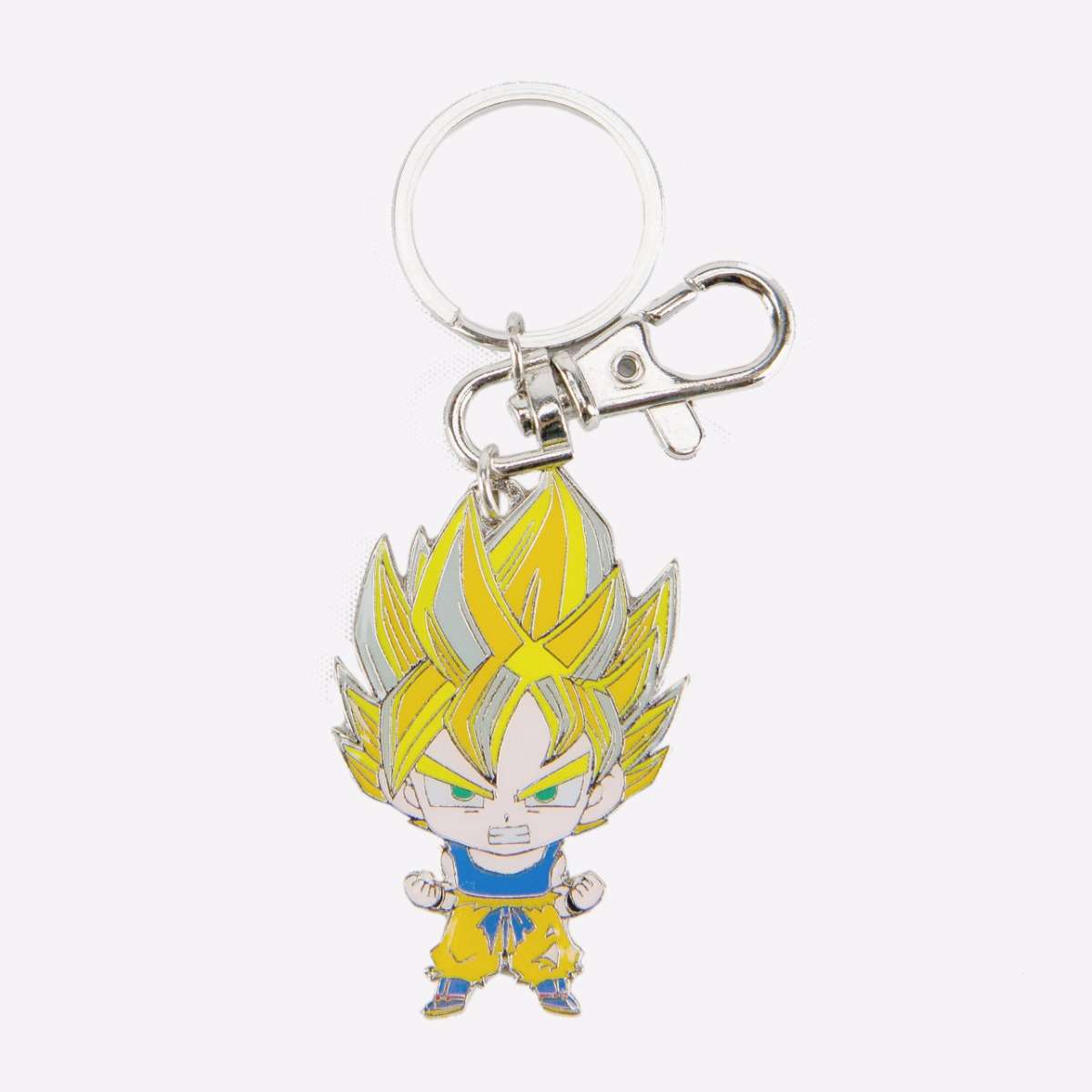 Shop Dragon Ball Z Super Saiyan Goku Metal Keychain Funimation