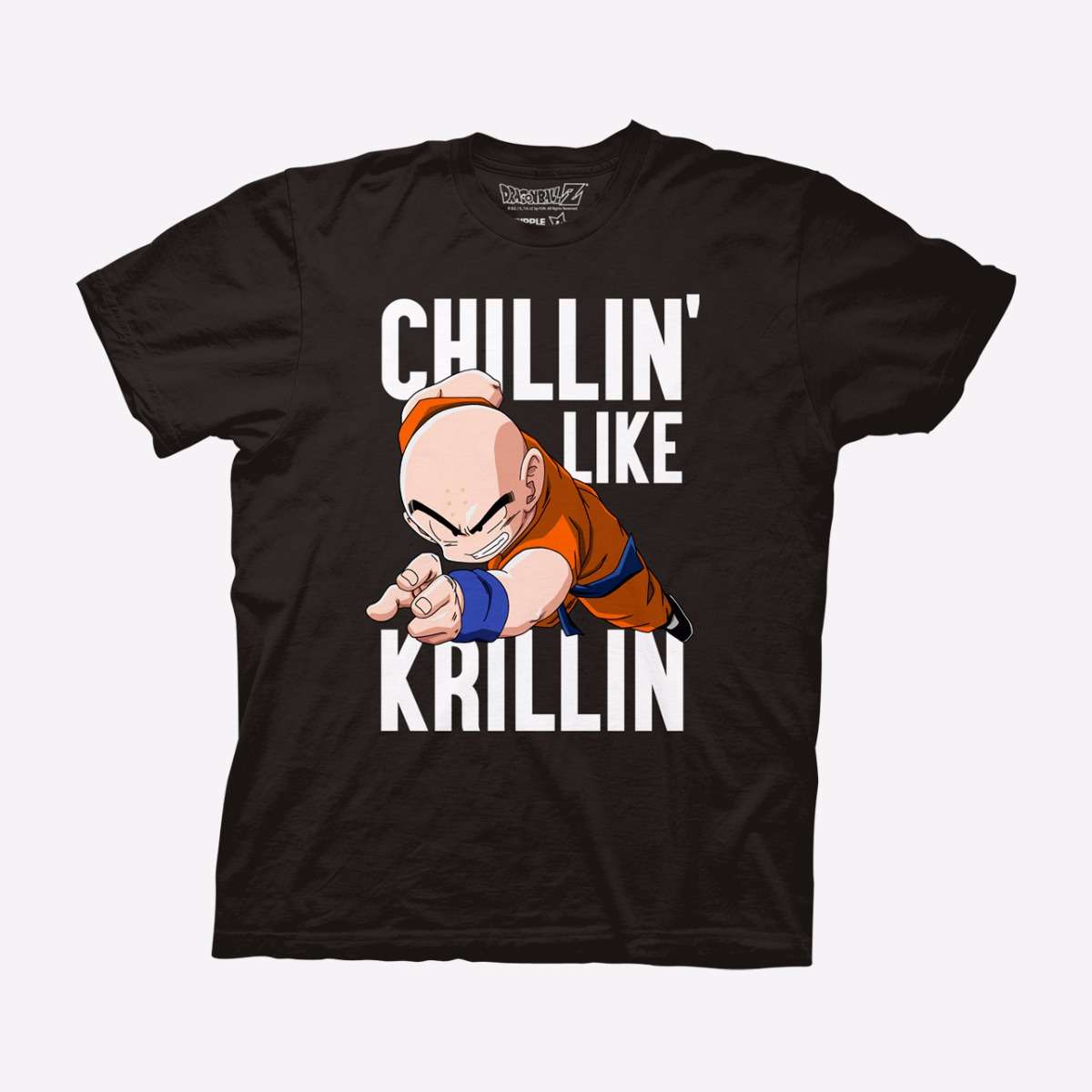 Shop Dragon Ball Z T Shirt Chillin Like Krillin Funimation