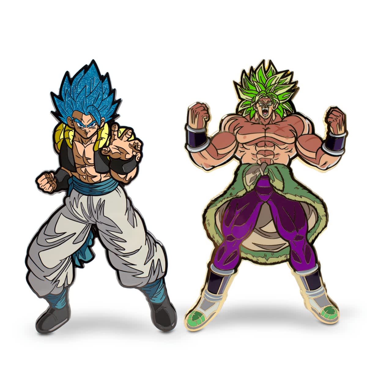 Shop Dragon Ball Super Broly Gogeta Broly Xl Figpin 2 Pk Funimation