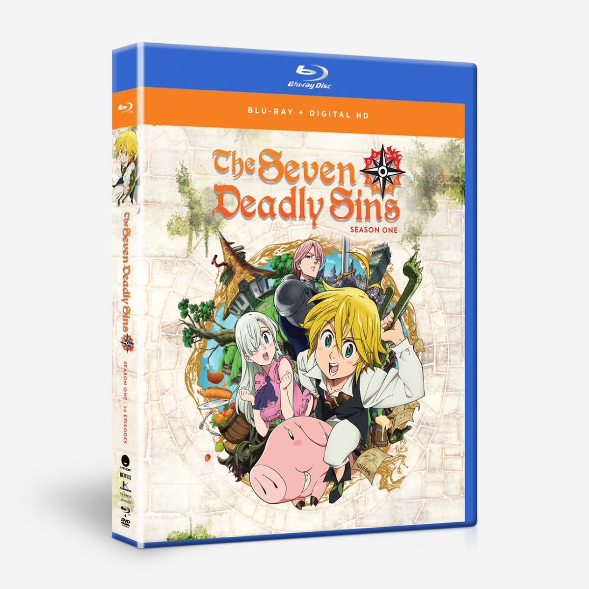 Shop The Seven Deadly Sins Season One Bd Funimation