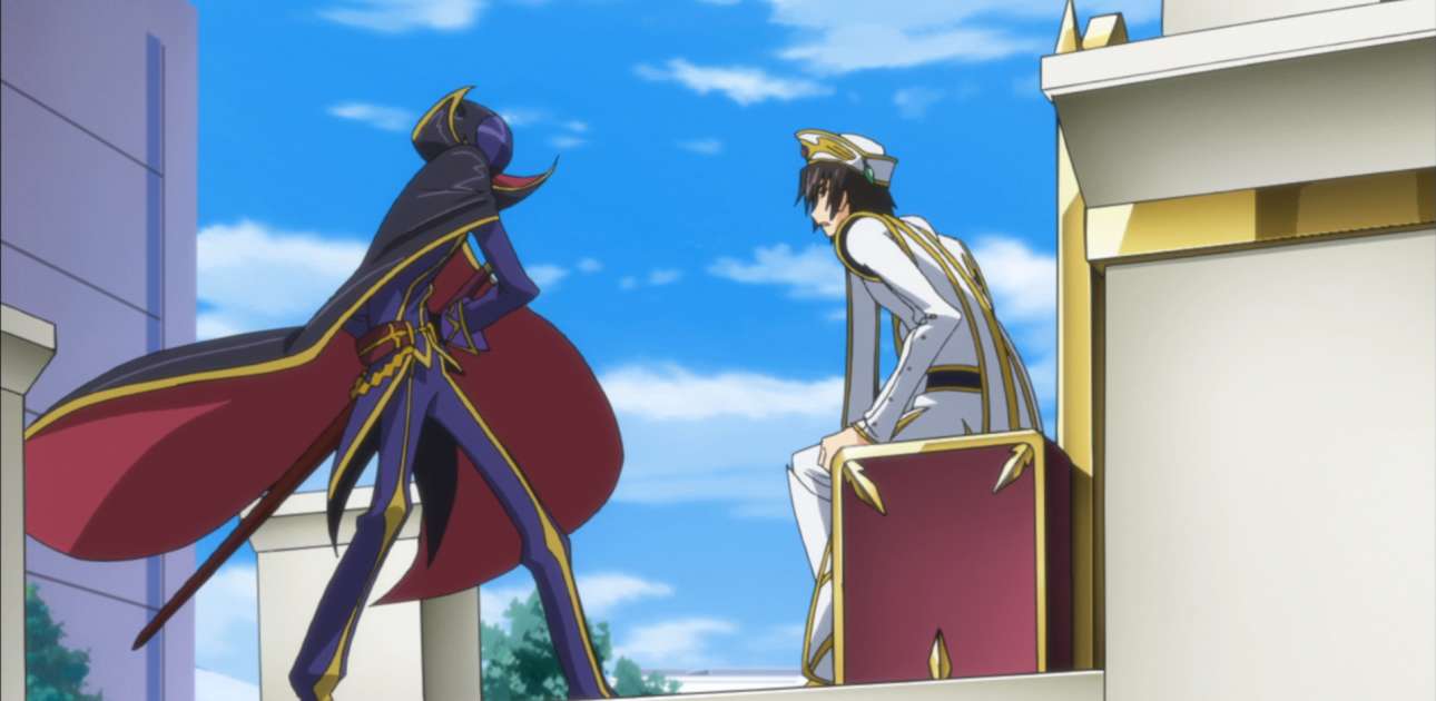Watch Code Geass Season 2 Episode 50 Sub Dub Anime Uncut Funimation After the american empire (known as britannia) takes over japan, the heroes of the series must fight to resist the oppressive american regime. watch code geass season 2 episode 50