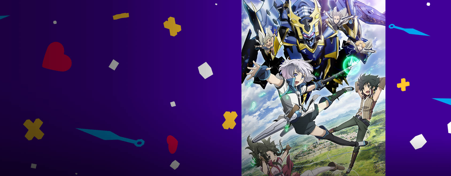 Watch Knight S Magic Sub Dub Action Adventure Fantasy Sci Fi Anime Funimation A brief description of the manga knights & magic: action adventure fantasy sci fi anime