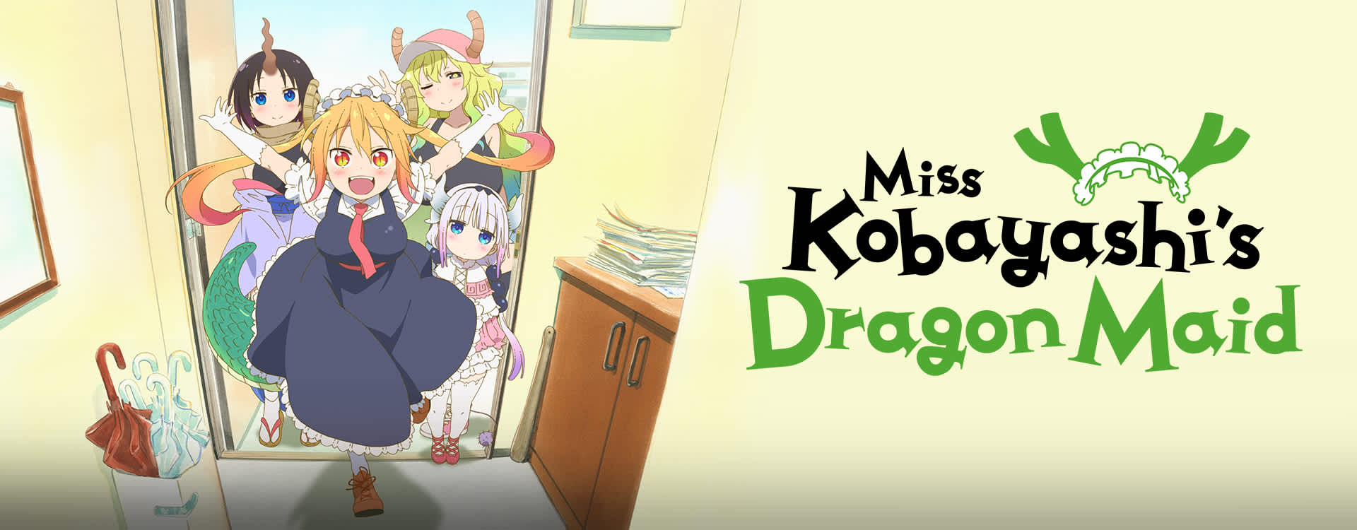 Stream & Watch Miss Kobayashi's Dragon Maid Episodes Online - Sub & Dub
