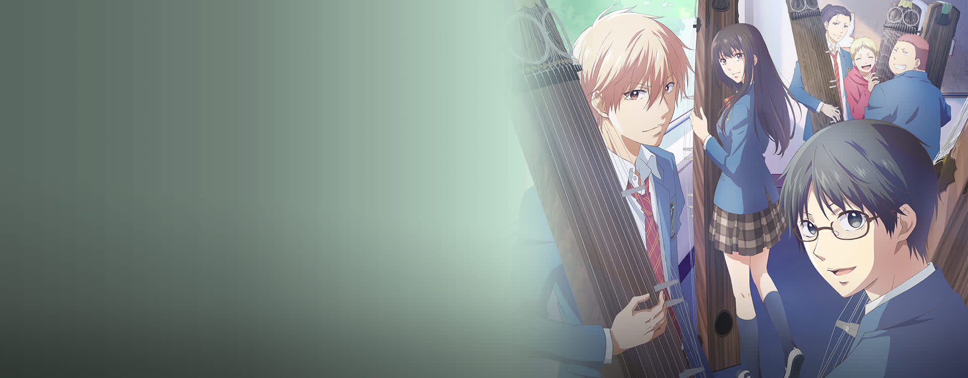 Watch Kono Oto Tomare Sounds Of Life Sub Dub Drama Romance Shounen Slice Of Life Anime Funimation