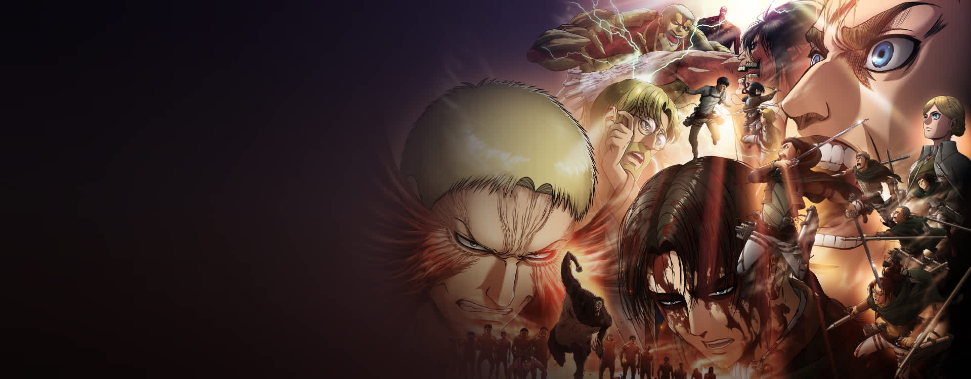 Watch Attack On Titan Sub Dub Action Adventure Shounen Anime Funimation