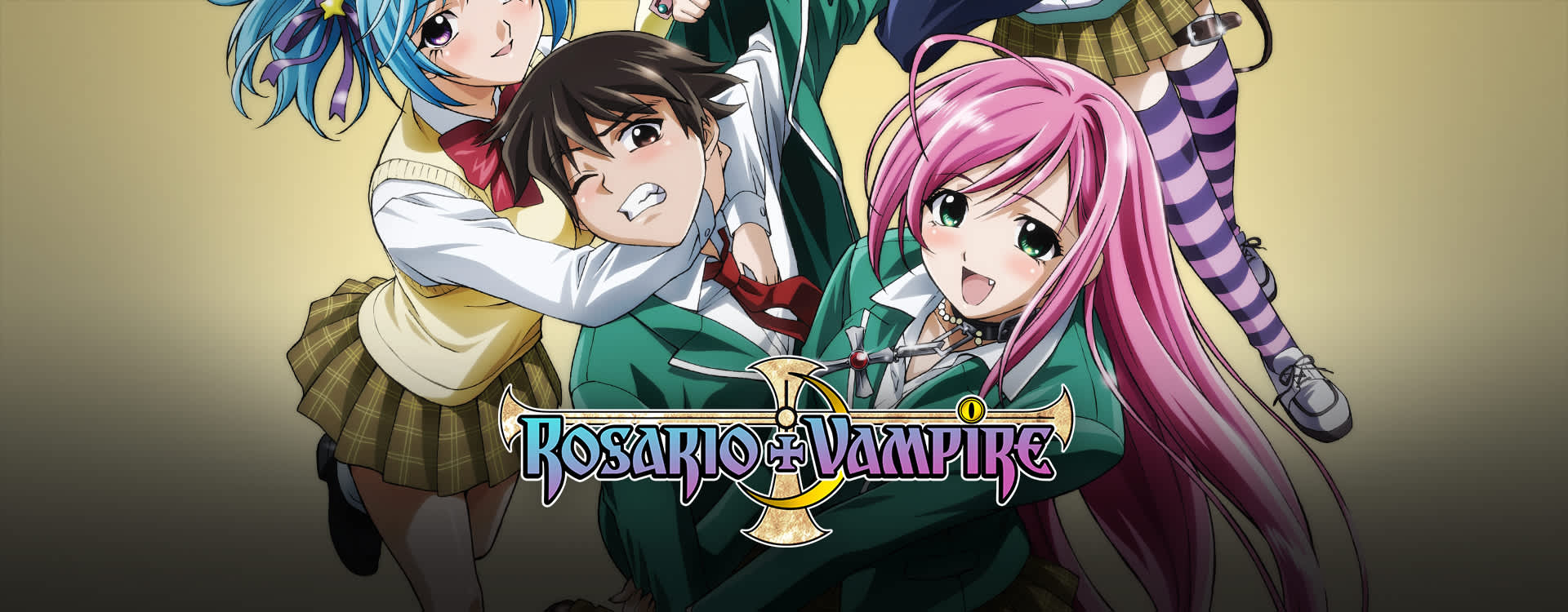 rosario vampire anime dubbed