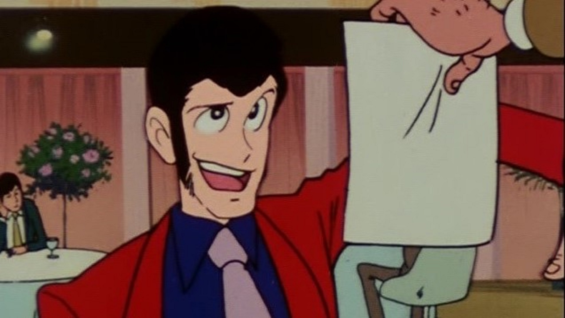 Original Lupin III Lupin III, Jigen, Goemon Anime Cel