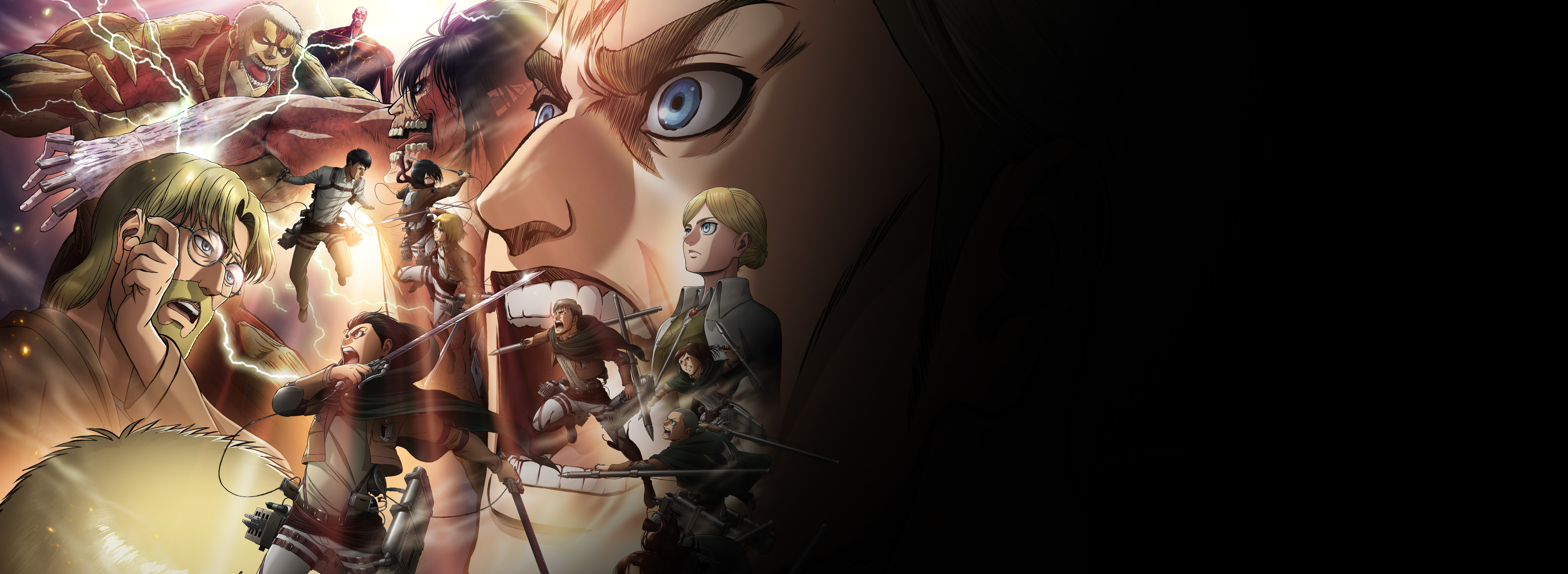 Watch Attack On Titan Sub Dub Action Adventure Shounen Anime Funimation