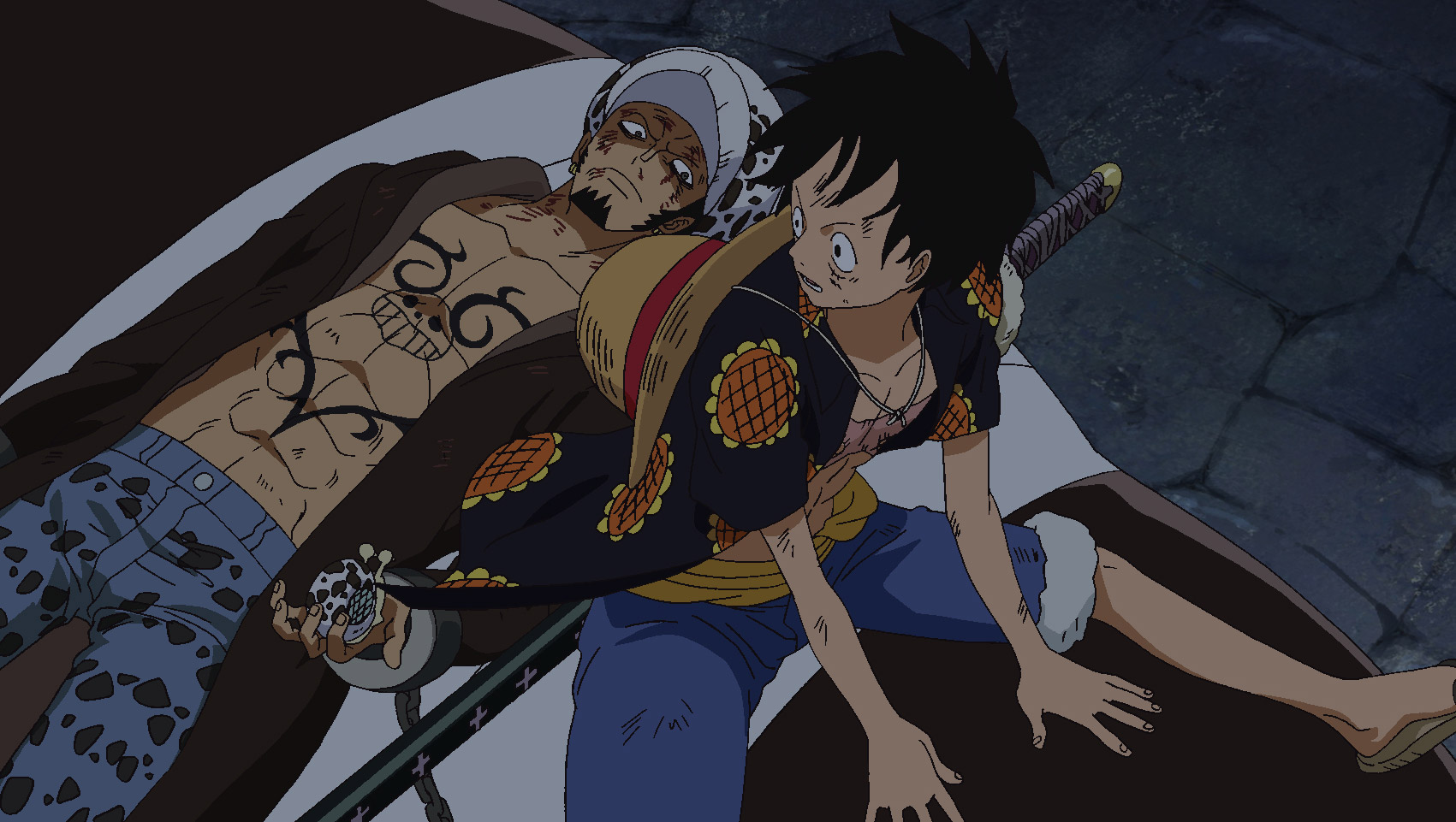 One Piece Season 11 Episode 6 A Desperate Situation Luffy Gets Caught In A Trap Uncut English Video Player Is Loading Play Video Loaded 0 Marathon Lights Language English Language Japanese English Subtitles Subtitles Version Uncut