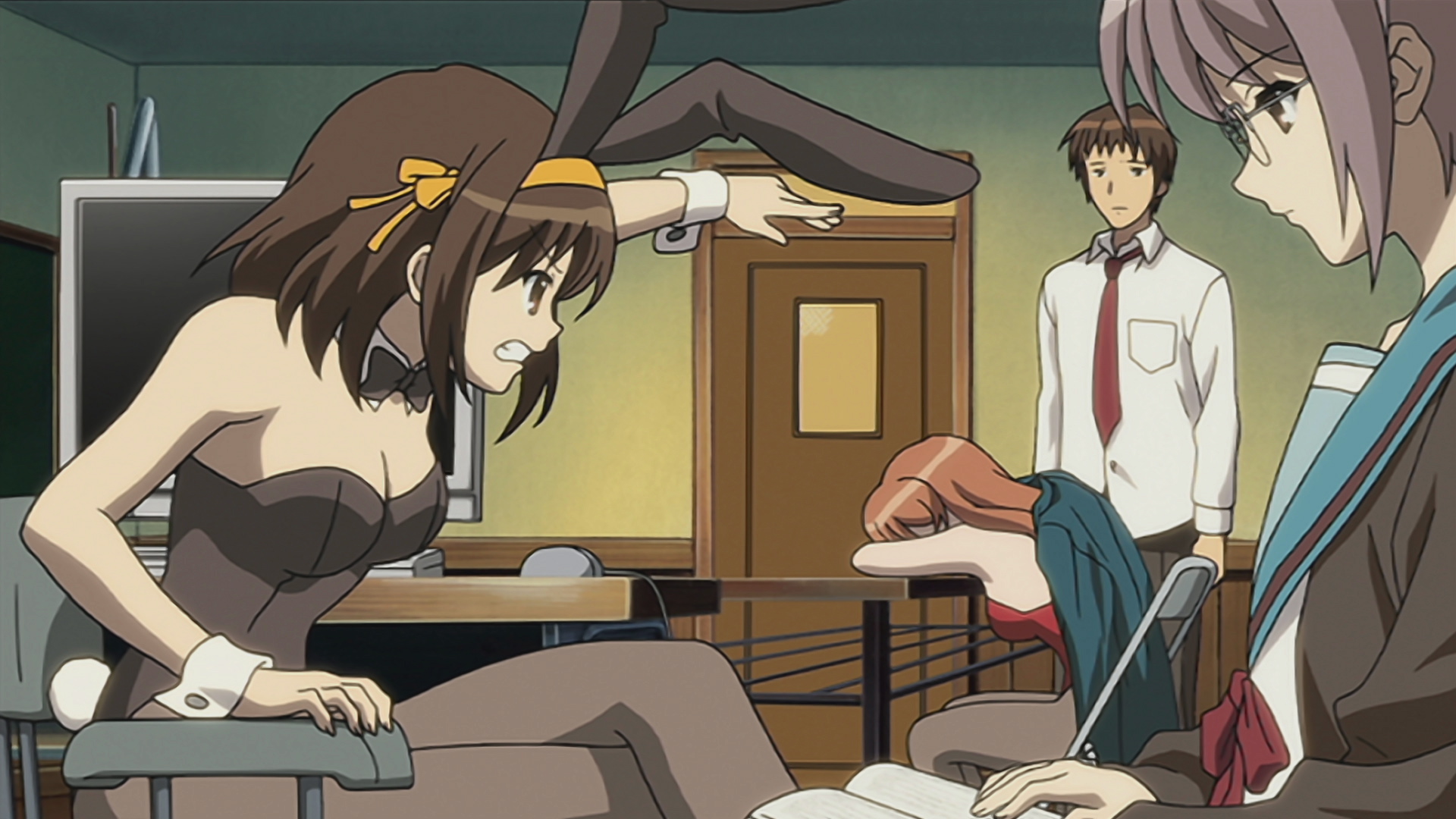 Watch The Melancholy Of Haruhi Suzumiya Season 1 Episode 2 Sub Dub Anime Uncut Funimation