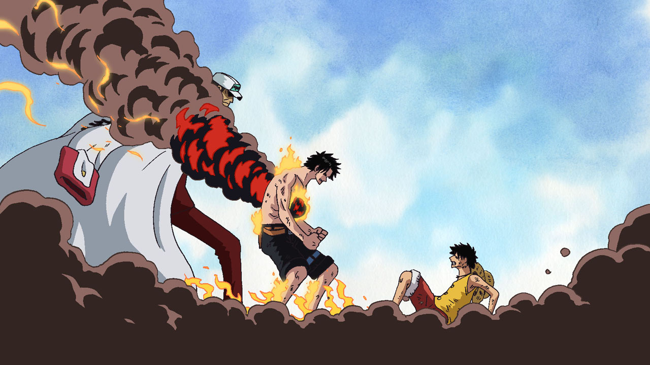 One Piece Ace Death Episode Asas