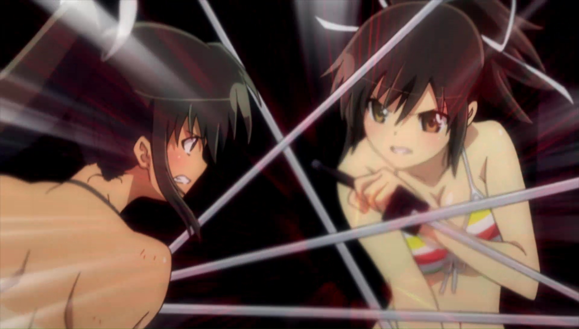 Killer Schoolgirl Ninjas  SENRAN KAGURA SHINOVI VERSUS (NSFW) - video  Dailymotion