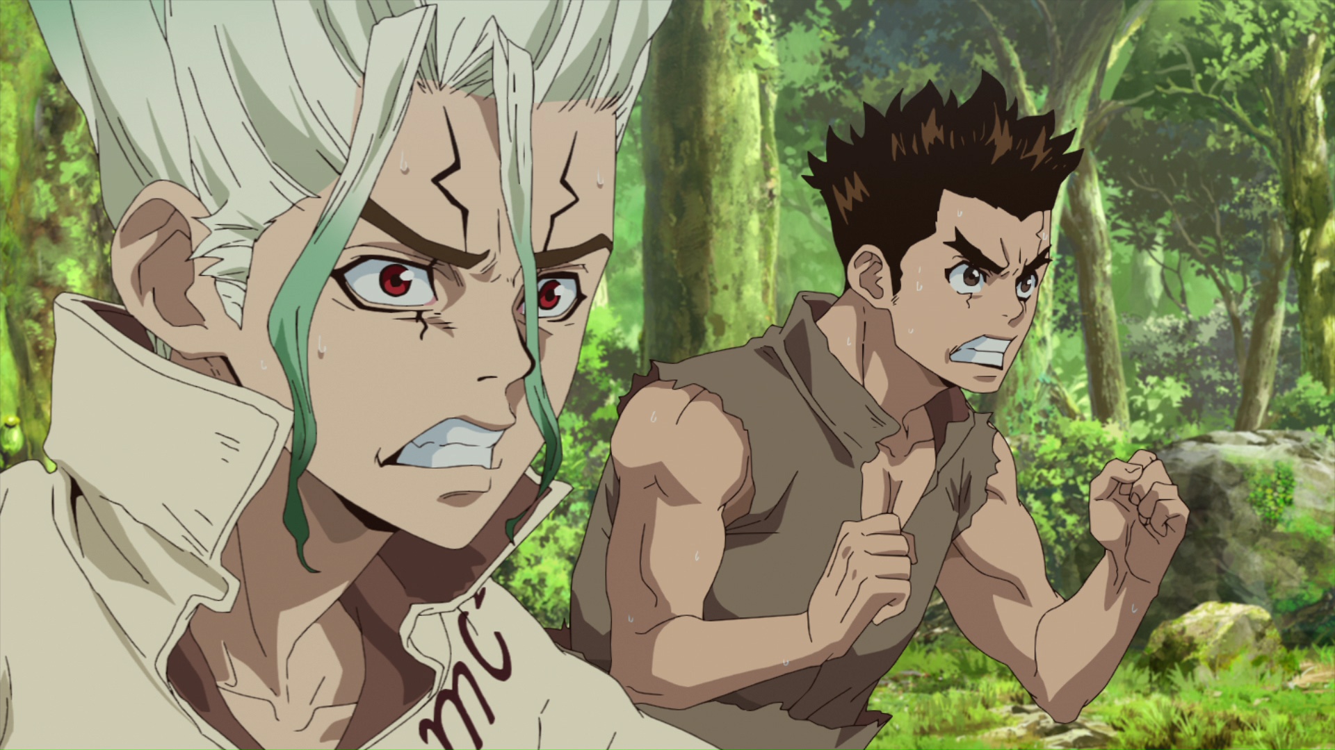 Dr Stone Season 1 Episode 16 A Tale For The Ages Uncut English Video Player Is Loading Play Video Loaded 0 Marathon Lights Language English Language English Subtitles Subtitles Version Uncut Version Simulcast Uncut Quality Quality Auto