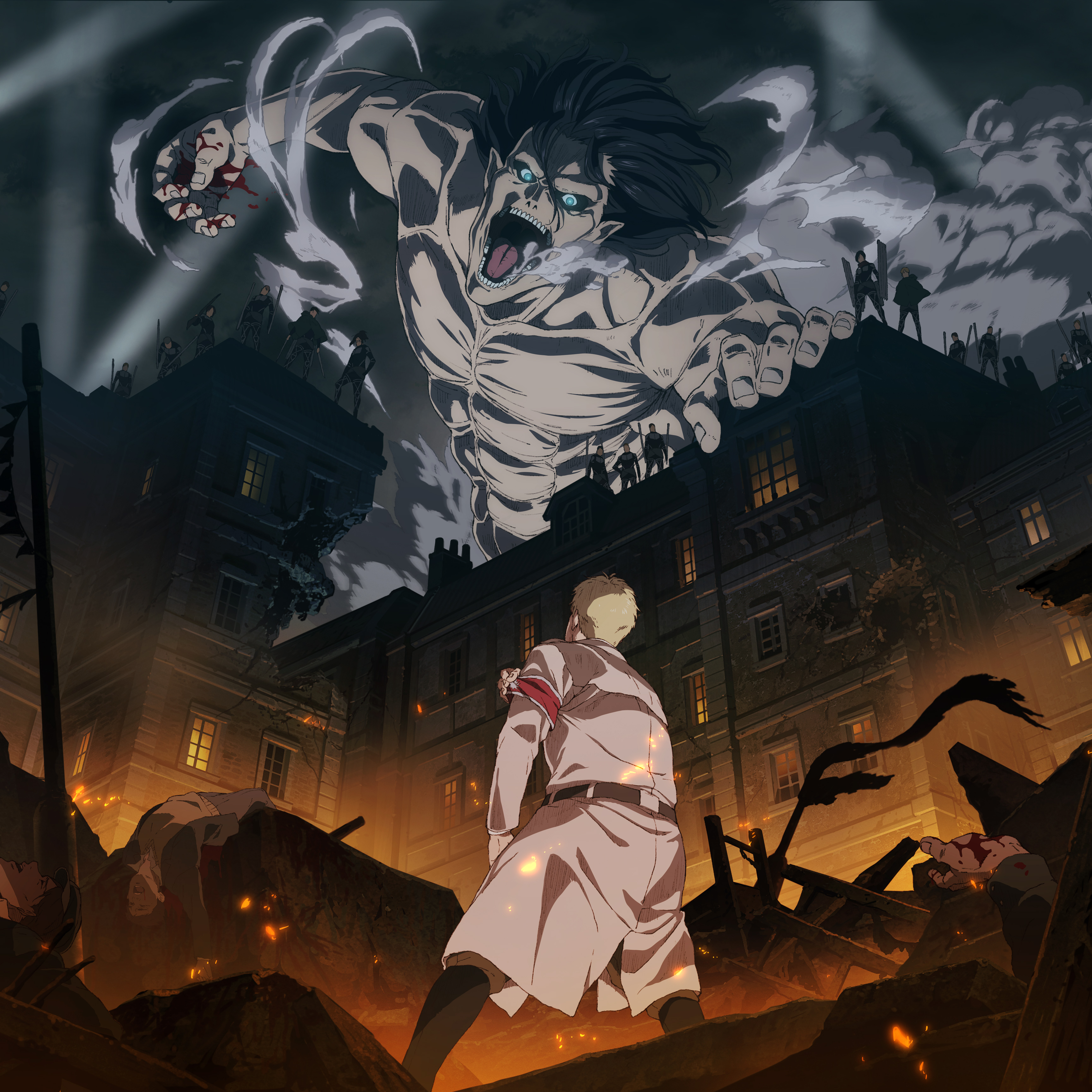 Featured image of post Funimation Attack On Titan Poster / Showing all images tagged attack on titan and official art.