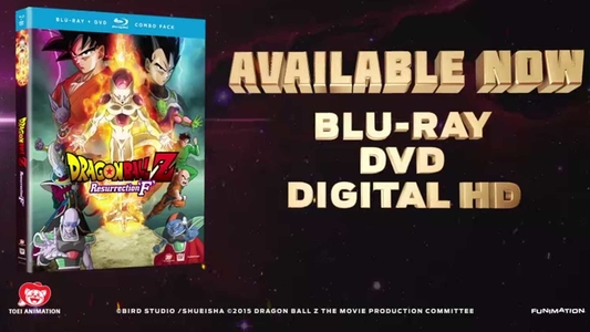 Dragon Ball Z: Resurrection 'F' - Blu-ray, DVD, & Digital HD