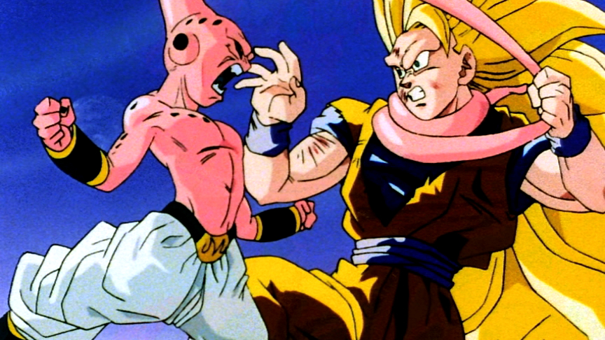 Who made the animation from dragon ball z episodes like goku vs kid buu (ep  279) or goku vs majin vegeta and why did they stop to do this type of  drawing? 