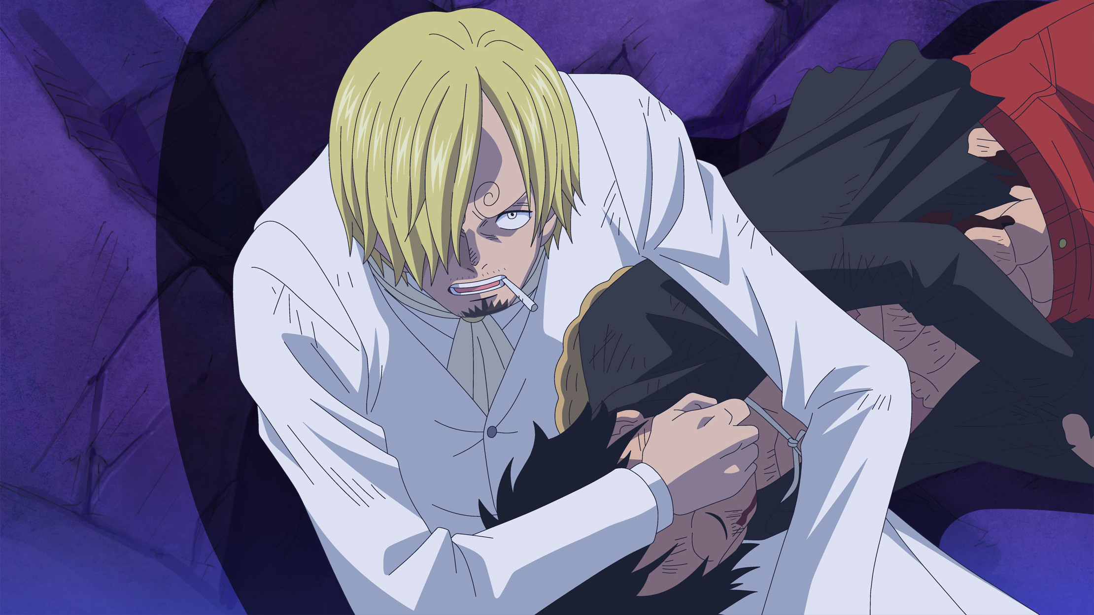 A Desperate Situation The Iron Tight Entrapment Of Luffy Watch On Funimation