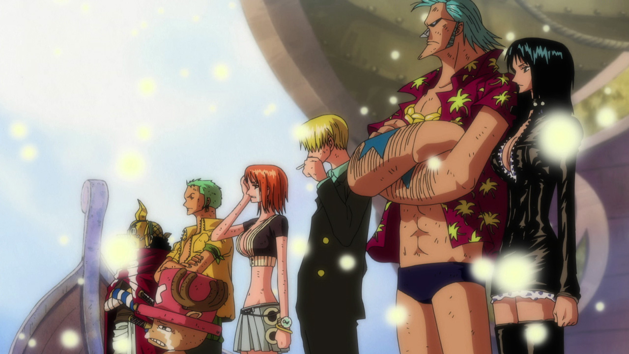 CRYING OVER A SHIP ! GOING MERRY's DEATH ! ONE PIECE EPISODE 312