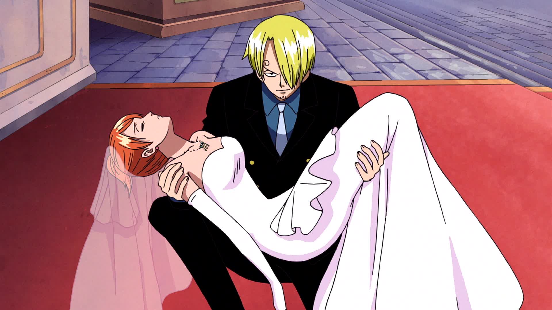 One Piece: Thriller Bark (326-384) Blazing Knight Sanji!! Kick Down the  Fake Wedding - Watch on Crunchyroll