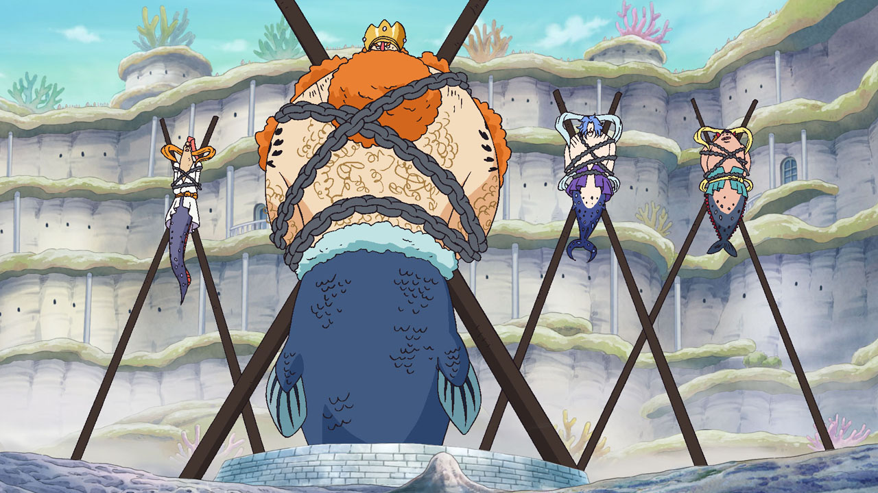 Might as well make the fish people fight — Kokoro (One Piece) VS. Otohime ( One