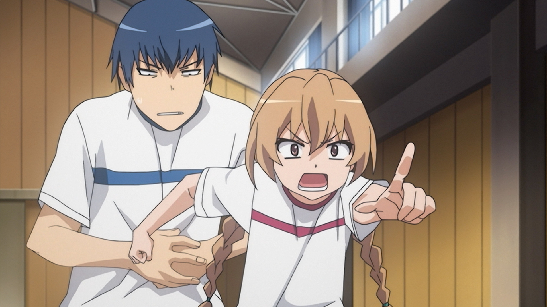 Toradora! (Dublagem EN) Taiga and Ryuji - Assista na Crunchyroll