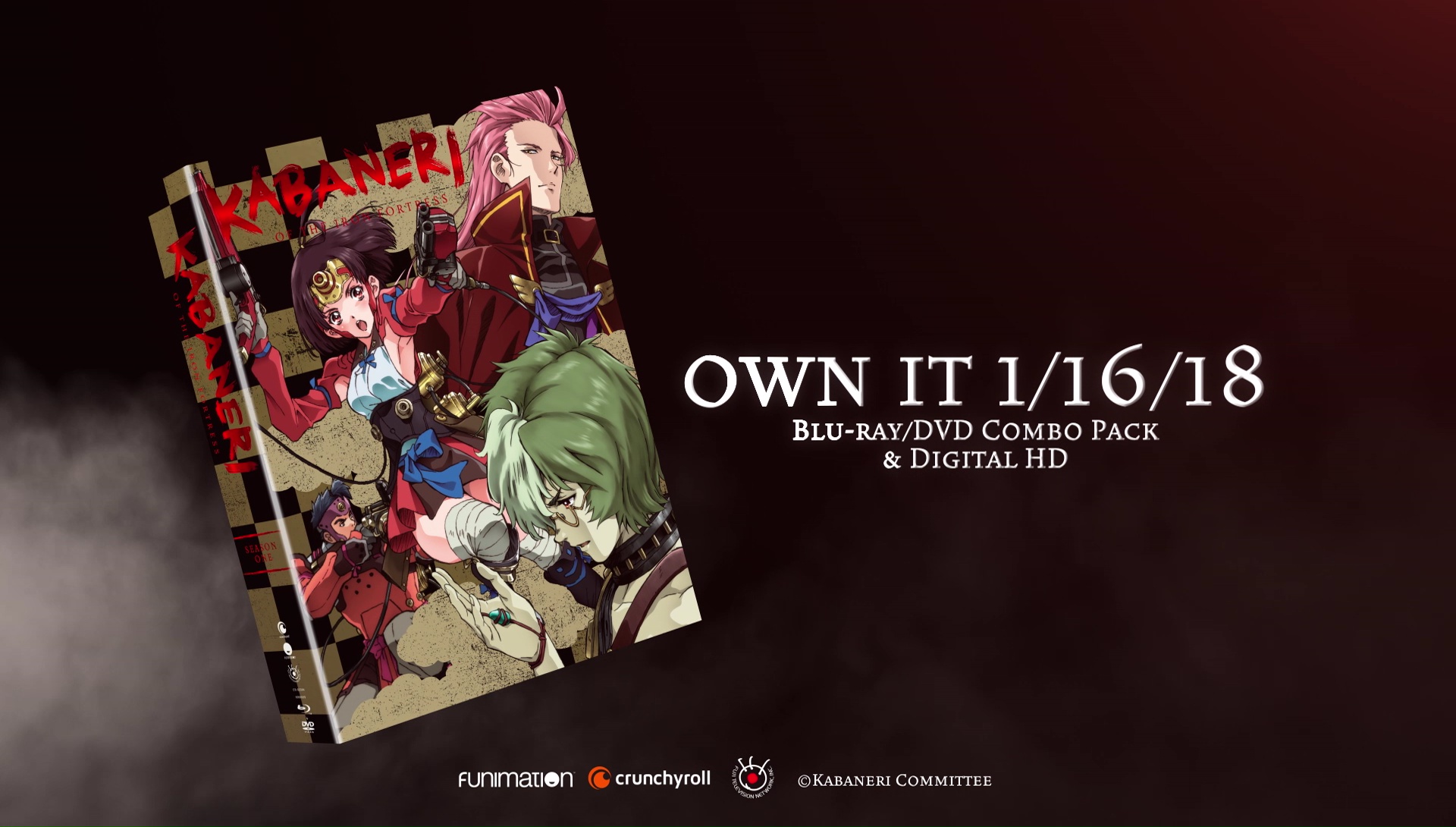 Kabaneri of the Iron Fortress: série chega ao catálogo da Crunchyroll em  novembro