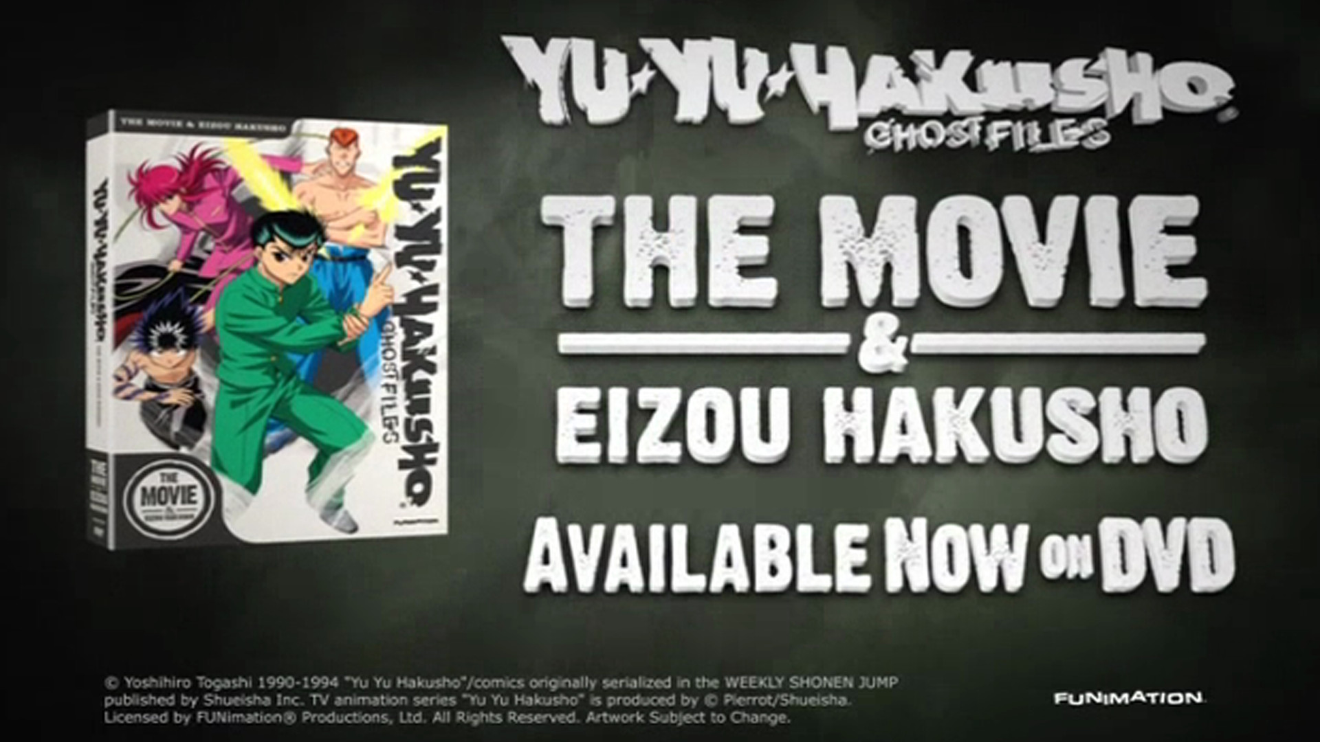 Yu Yu Hakusho  Watch on Funimation