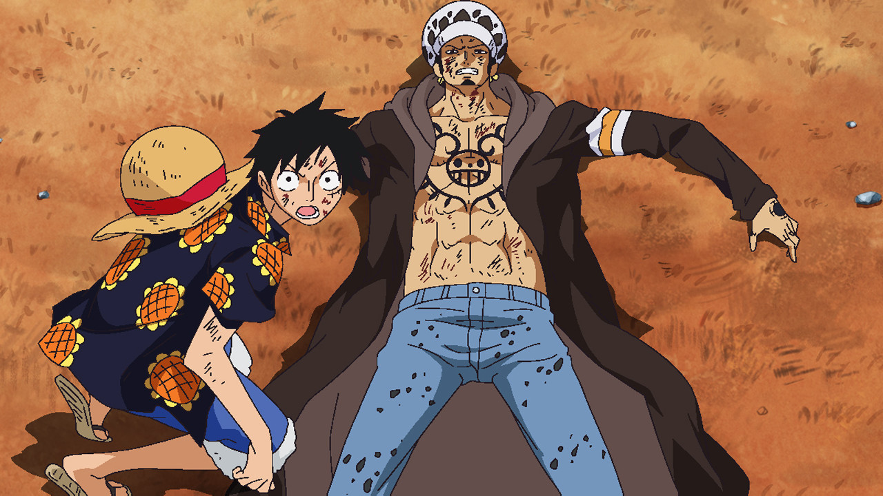 Doflamingo  Anime, One piece, Luffy