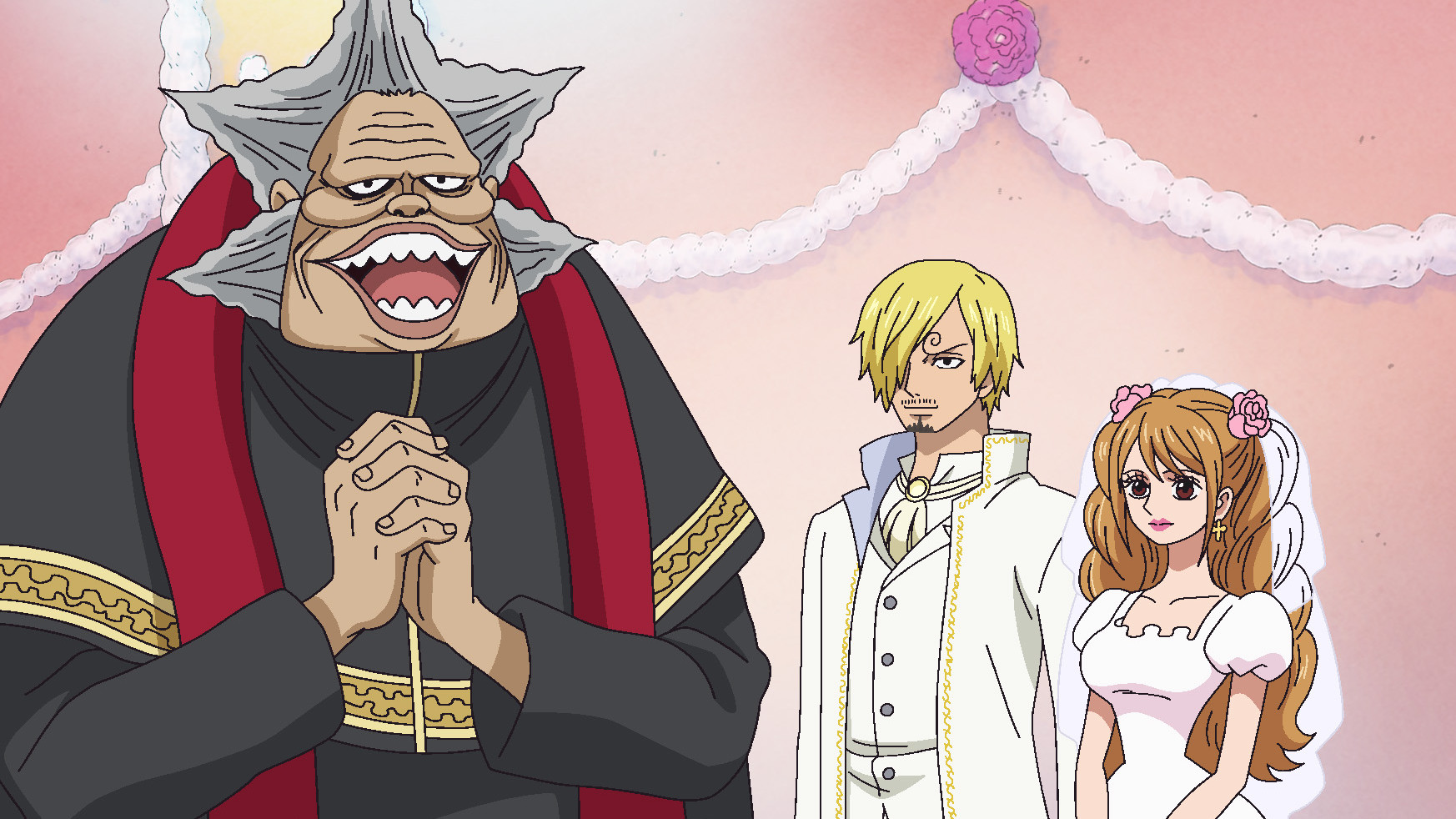 One Piece: Whole Cake Island (783-878) The Broken Couple! Sanji and Pudding  Enter! - Watch on Crunchyroll