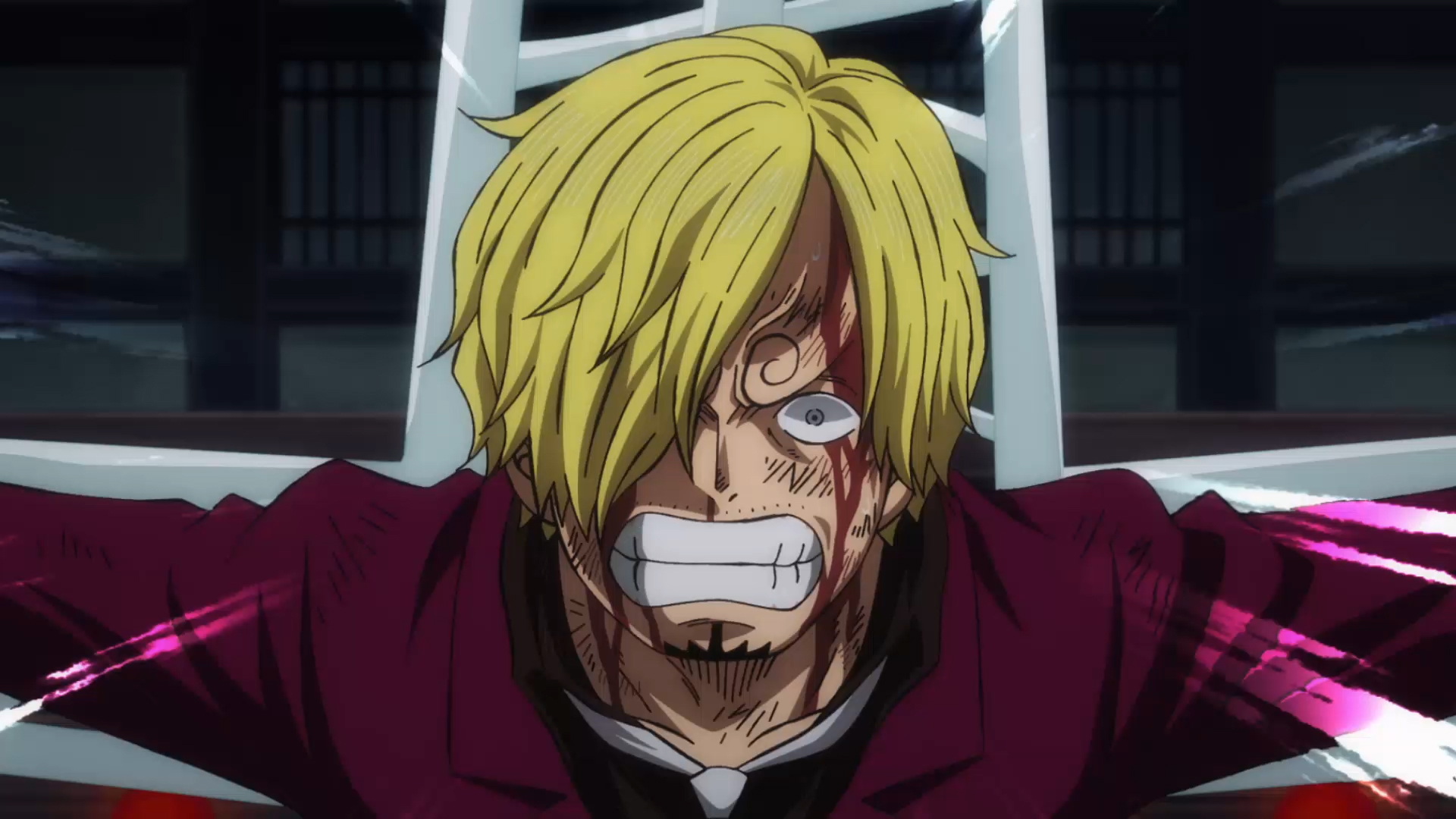 Stg funimation sanji makes the most noises I've ever heard, #onepiece