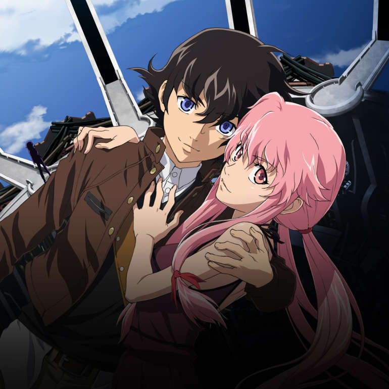 Watch The Future Diary Sub Dub Action Adventure Sci Fi Anime Funimation Recommended if you like:the hunger games, buffy the vampire slayer, pretty little liarsthe elevator pitch:twelve people get cell phones that can predict the immediate future. watch the future diary sub dub