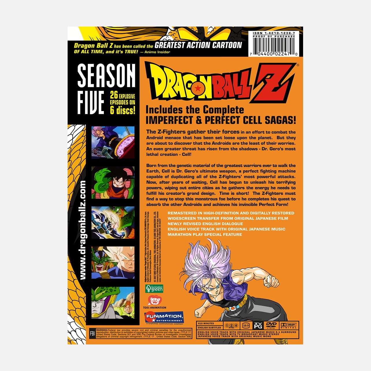 Shop Dragon Ball Z Season Five Funimation