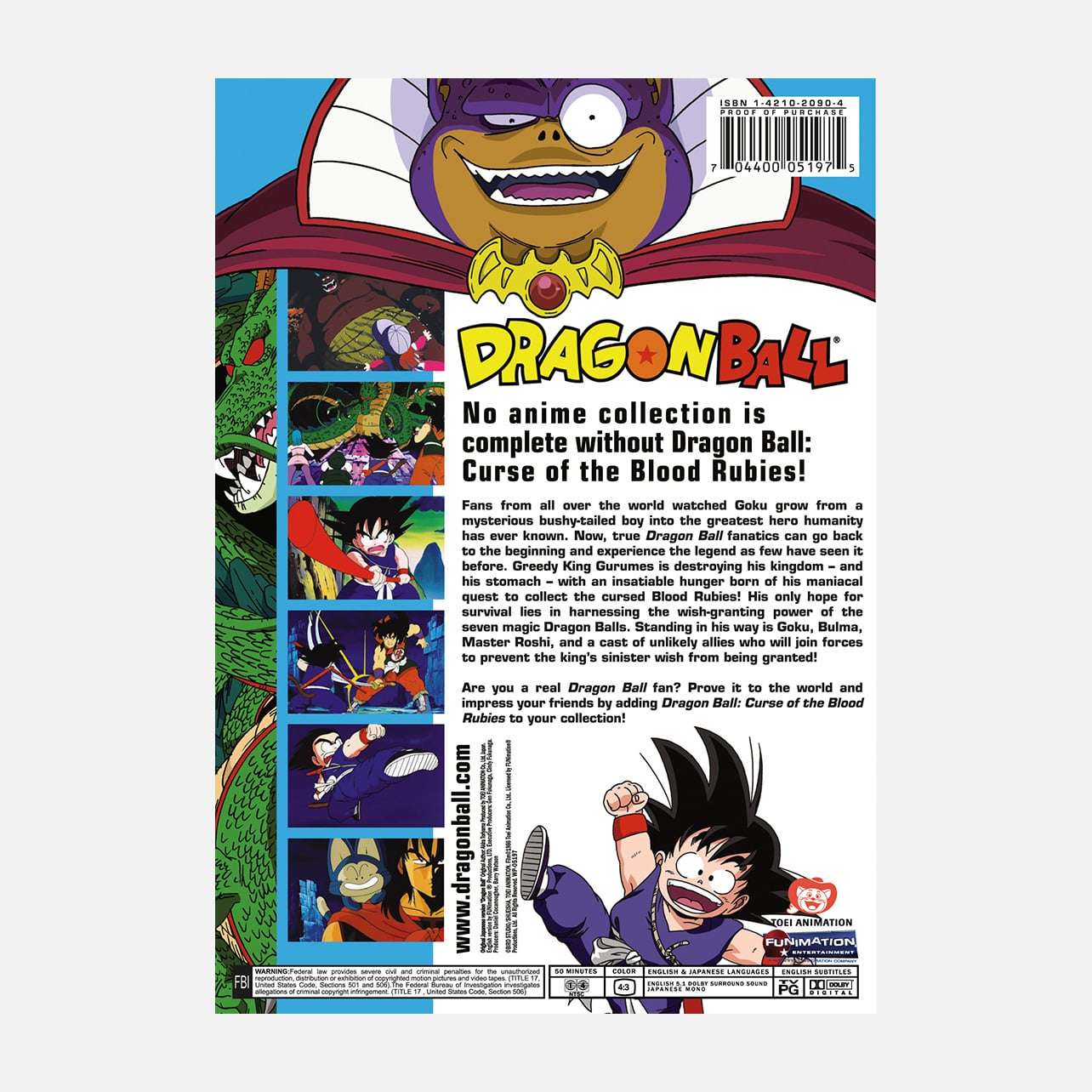 Shop Dragon Ball Curse Of The Blood Rubies Funimation