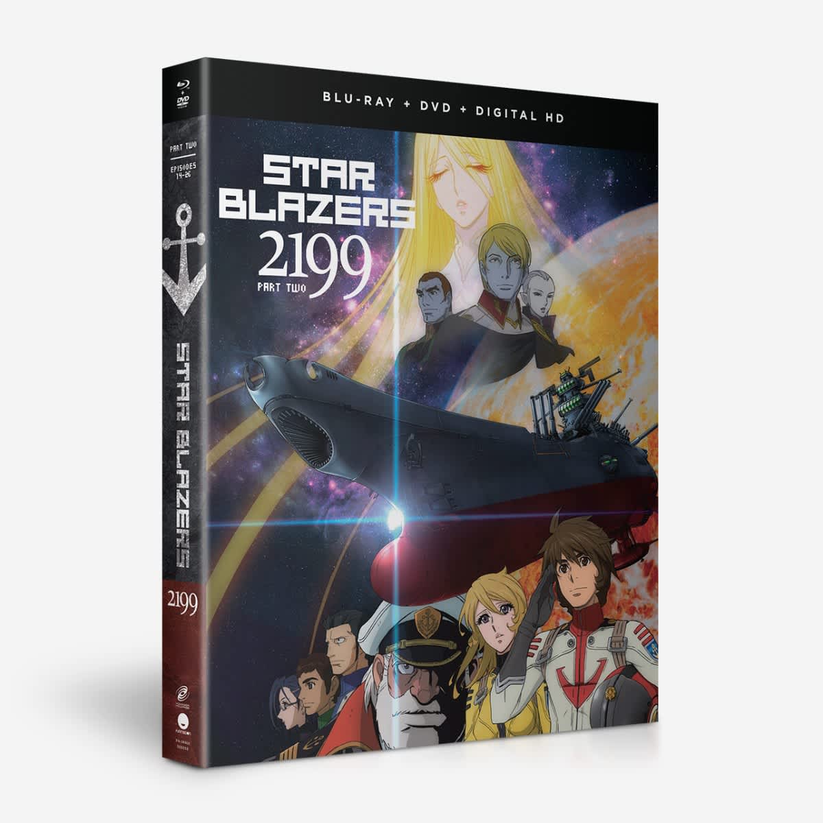 Star Blazers: Space Battleship Yamato 2199 - Part Two - BD/DVD Combo | Home-Video