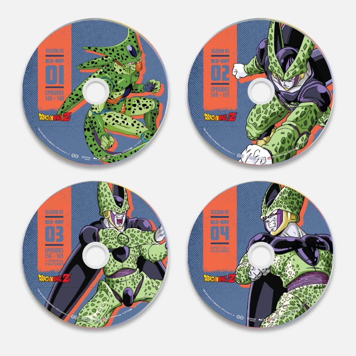 Shop Dragon Ball Z 4:3 Steelbook - Season 5 - BD | Funimation