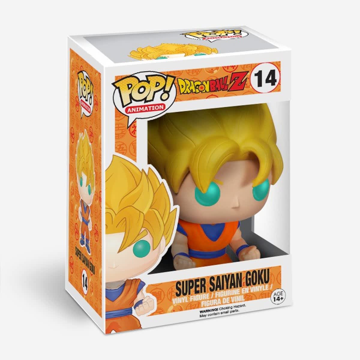 funko pop super saiyan goku metallic