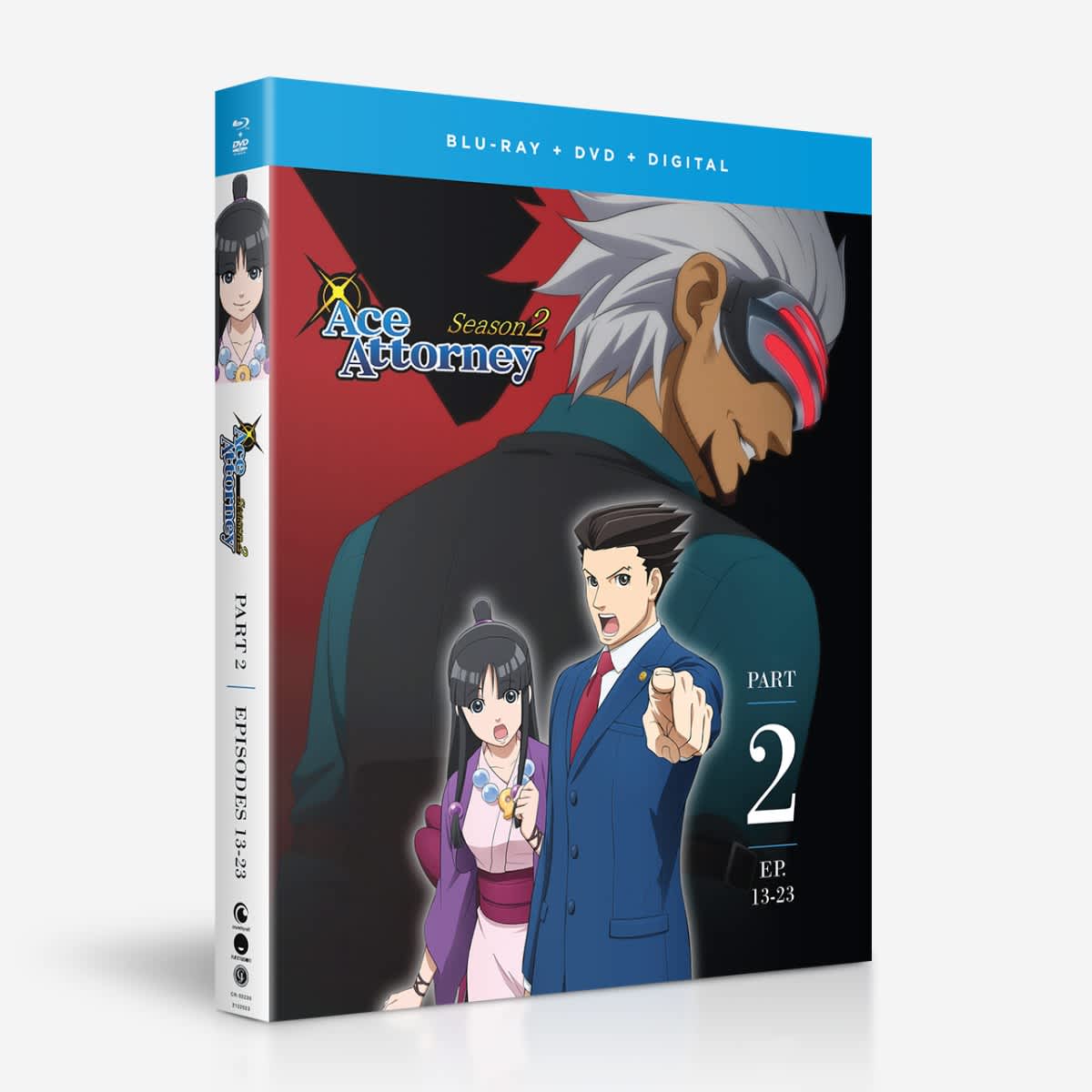 Shop Ace Attorney Season Two Part Two - BD/DVD Combo | Funimation