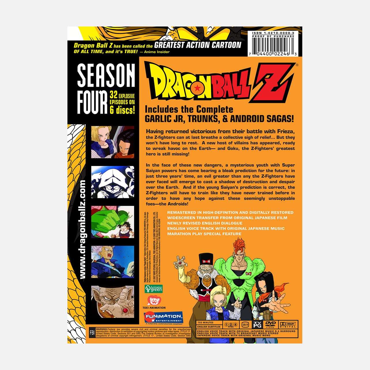 Shop Dragon Ball Z Season Four | Funimation