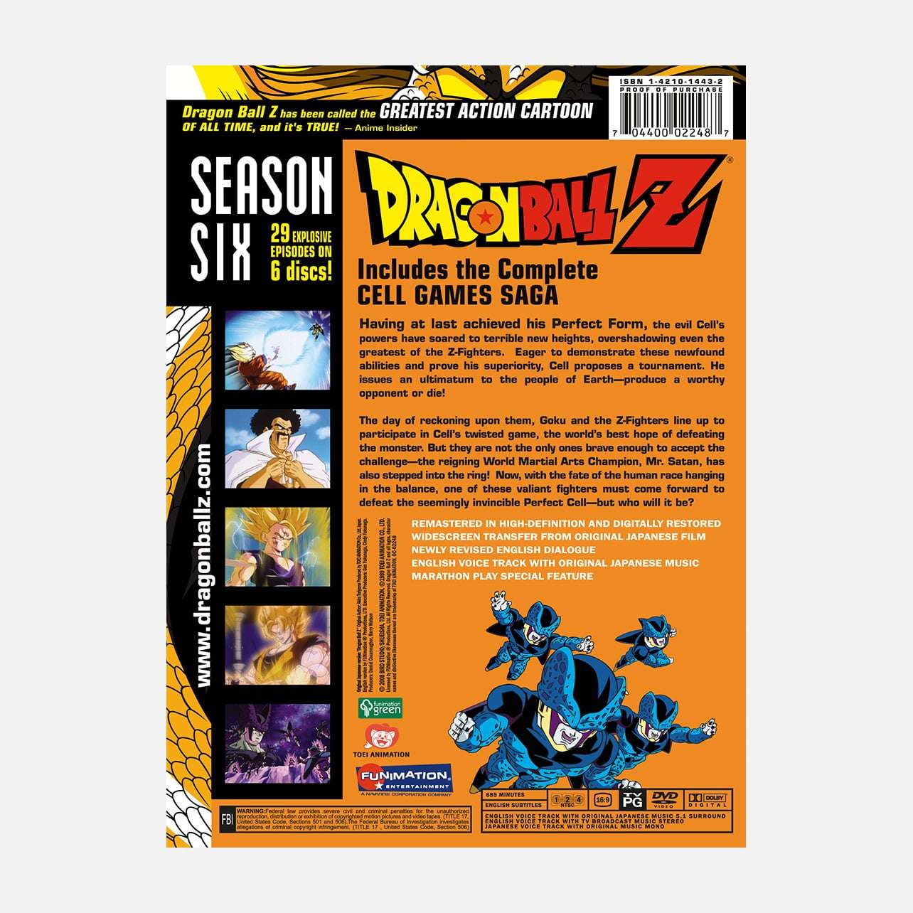 Shop Dragon Ball Z Season Six | Funimation