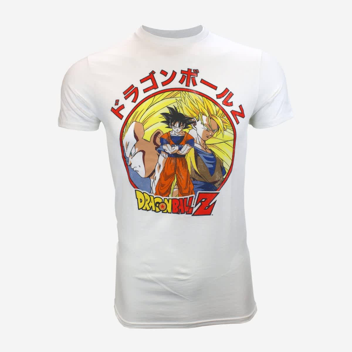 Shop Dragon Ball Z Super Vintage Japanese White T-shirt | Funimation