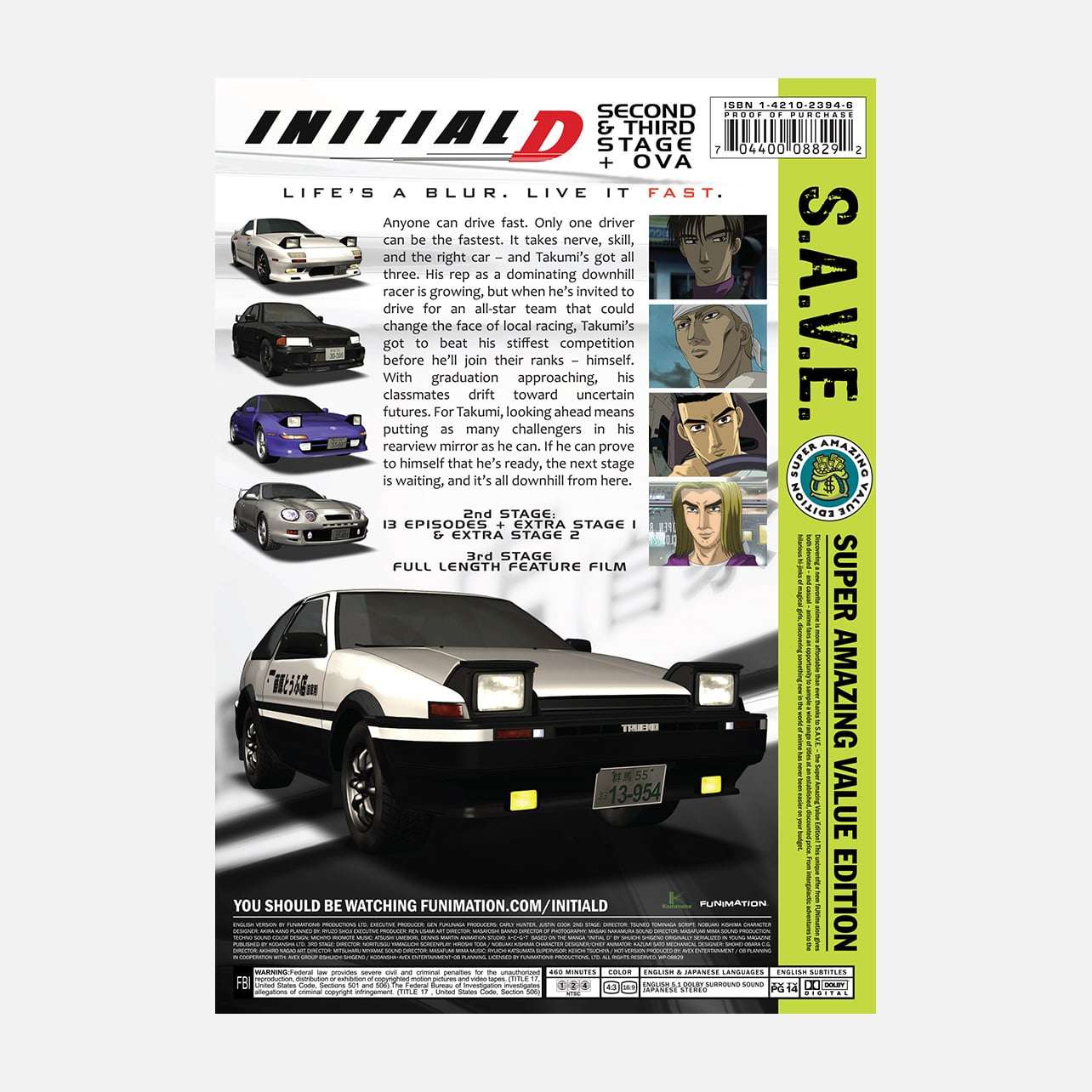 Initial D Funimation Search For A Good Cause