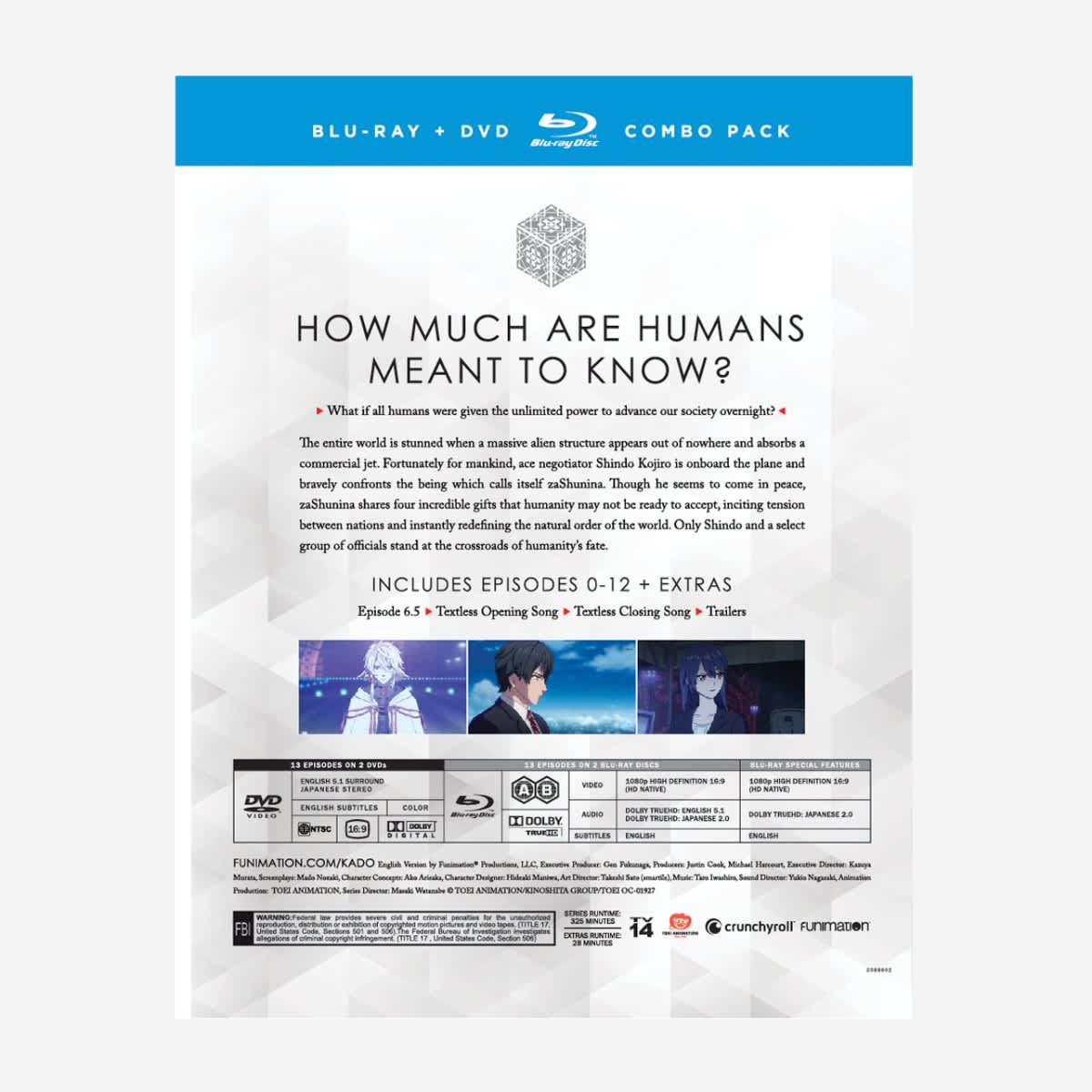 Shop KADO: The Right Answer The Complete Series - BD/DVD Combo | Funimation