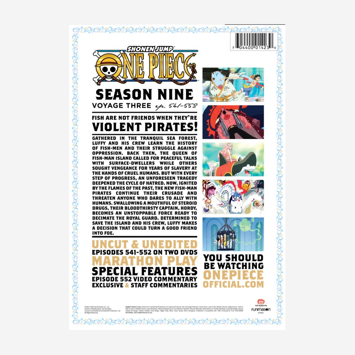 funimation one piece dvd