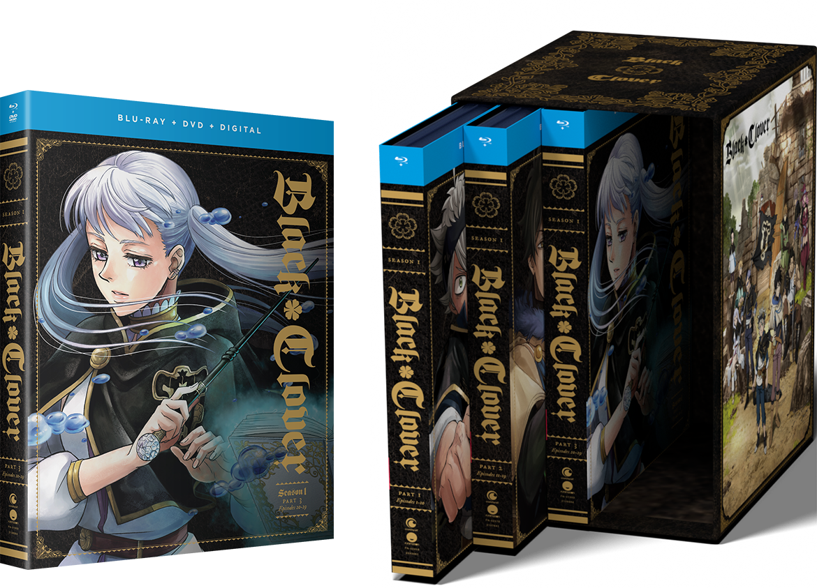 Black Clover Season 1 Complete Collection Blu-Ray - Collectors Anime LLC