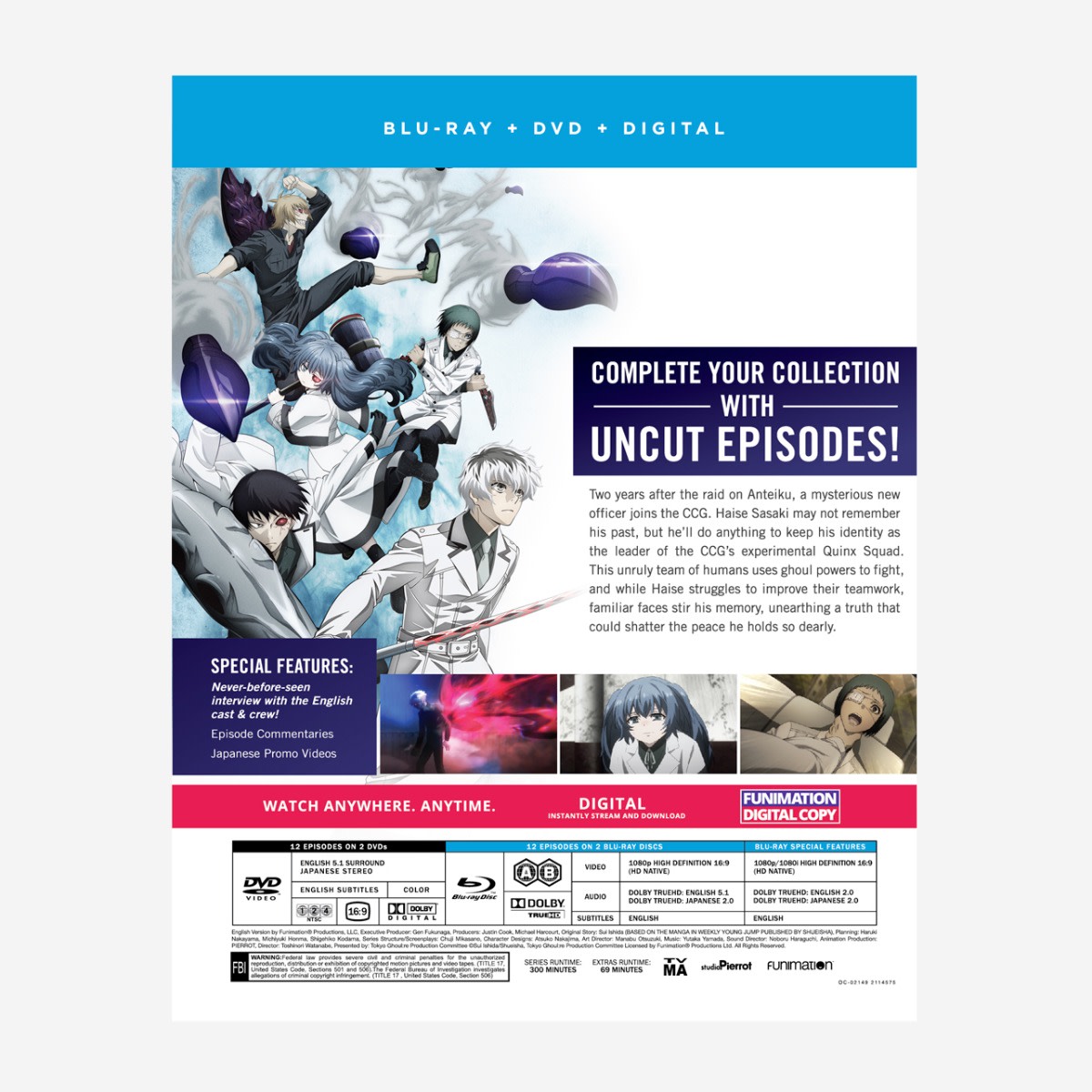 Tokyo Ghoul Re Part 1 Blu Ray Dvd Combo Fandom Post Forums Tokyo ghoul is an excellent title, that may not reach exactly the level the top titles of the category have, due to a few clichés here and there, but is audience reviews for tokyo ghoul: tokyo ghoul re part 1 blu ray dvd